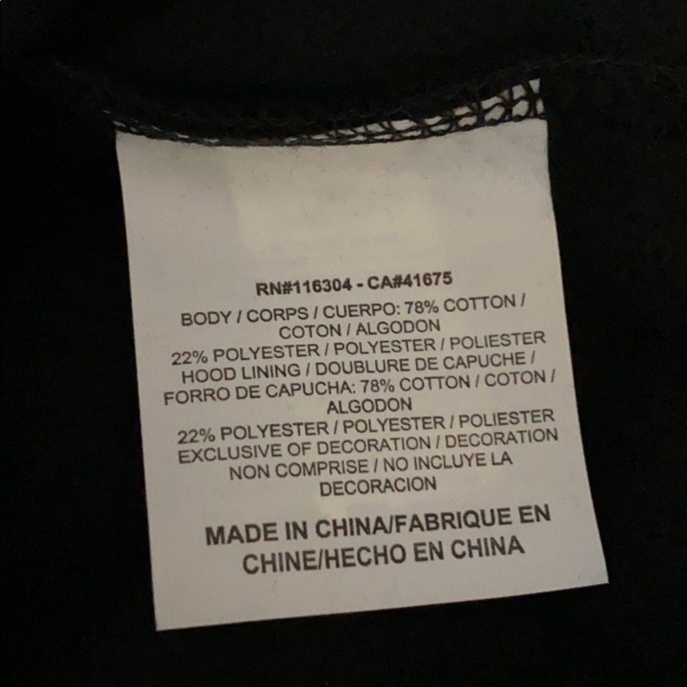 Converse Mountain In Black Men’s Hoodie Sweatshirt - Picture 7 of 7
